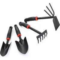 TUWENA Gartenpflege-Set Gartenwerkzeug Set 4-Teiliges, Kleingeräte-Set, Gartenset,Gartenpflege