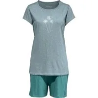 REDBEST Pyjama Damen-Shorty Single-Jersey Blumen
