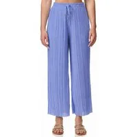 Worldclassca Stoffhose Worldclassca Stoffhose Plissierte Sommer Hose weitem Bein Faltenhose Neue Kollektion - Stilvolle und gemütliche Sommer Mode für Damen