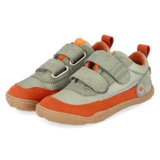 Qnuffs Barfußschuhe ERLE - Gr. 28 - Grün - Textil & Synthetik