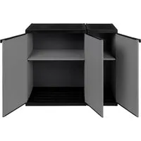 Kreher Mehrzweckschrank Armadio Kommode: Beistellschrank + Nischenschrank klein (2-St)