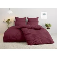 OTTO home Bettwäsche Desner 100% Microfaser, extra weich, allergikerfreundlich, Microfaser, 3 teilig, Premium Qualität, uni, schnell trocknend, pflegeleicht, ab 135x200 cm