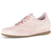 Gabor DAVOS Sneaker Freizeitschuh, Halbschuh, Schnürschuh mit Lochmuster, G-Weite