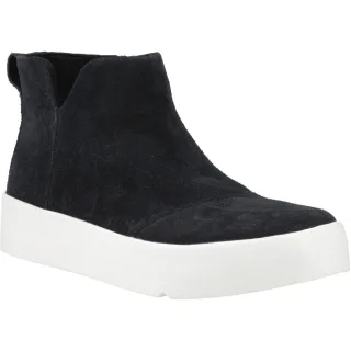 TOMS Verona Mid Leder Damen Schwarz Stiefel