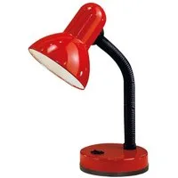 EGLO Tischleuchte BASIC, Ein-/Ausschalter, ohne Leuchtmittel, Leuchtmittel wechselbar, Ø12,5 x H30 cm / exkl. 1 x E27 (je max. 40W) / Wippschalter