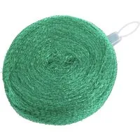 Floraworld Schädlingsschutznetz, Vogelschutznetz grün 5 x 4m 1 x 1 cm HDPE