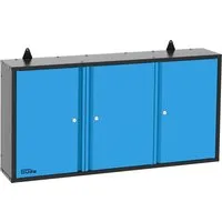 Güde Hängeschrank B/T/H: 120x20x60 cm, 3 Türen, abschließbar, für Werkstatt GWS 3T