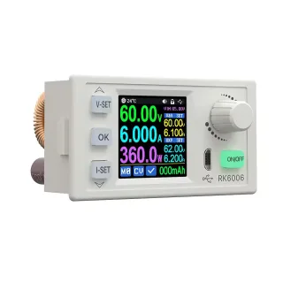 RIDEN RK6006 RK6006-BT 60V 6A 4 Digit Communication Adjustable DC to DC Step Down Voltage Bench Power Supply Buck Conver
