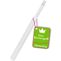 Bürstenking WC-Reinigungsbürste WC-Bürstengriff - Kunststoff 260 mm mit M12 Gewinde, Verschiedene WC-Garnituren, passend für Verschiedene WC-Garnituren
