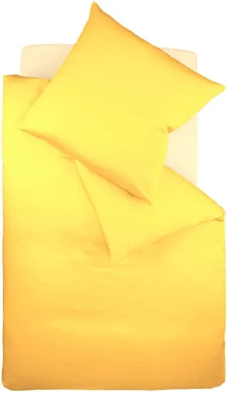 fleuresse Bettwäsche "Colours in 135x200, 155x220 oder 200x200 cm" 3 Stk. Bettwäsche aus 100% Baumwolle, uni, mit Reißverschluss