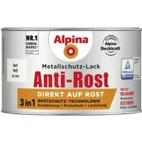 Alpina Metallschutzlack Alpina Metallschutz-Lack Anti-Rost 300 ml weiß