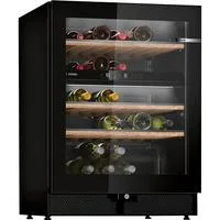 KWK16ABGB Serie 6, Weinkühlschrank schwarz, 2 Temperaturzonen