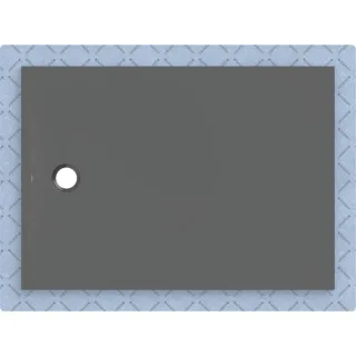 Geberit CleanFloor30 Duschfläche integriert, mit Dichtvlies, graphit: 140x100cm,, 551023DM1 551023DM1