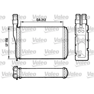 Valeo W?rmetauscher Renault 11 9 Espace Rapid Super