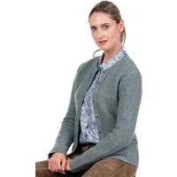 Hammerschmid Trachtenstrickjacke Trachten Strickjacke - FINNLAND - old sage