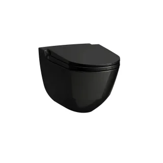 LAUFEN Dusch-T-WC wandh. RIVA 600x355x405 rim. sch gl m. Controller Titanschw mt, H8206910600001 H8206910600001