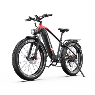 [EU Direct] DUOTTS F26 Lite Electric Bike 48V 18AH Battery 500W Motor Recommended Top Speed 25KM/H 26*4.0inches Tires 80