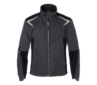 KÜBLER BODYFORCE Jacke anthrazit/schwarz XXL - 1125 5302-9799-XXL