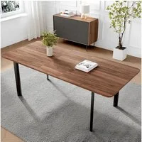 Jiexi Essgruppe Esstisch Mit 6-8 Stühlen Set, Essgruppe Tisch Ausziehbar 160-200cm