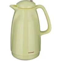 ROTPUNKT Isolierkanne 1,5 Liter Glaseinsatz I hochwertig I langlebig I 24 Std heiß, 1.5 l, (Kaffeekanne I Teekanne), Glaskolben aus doppelwandigem Rosalin-Glas