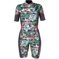 F2 Neoprenanzug F2 Damen Neopren Anzug Happiness Shorty 3/2 mm XS Multicolor