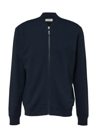 s.Oliver Red Label - Sweatshirt Jacke blau - Gr. - XXL