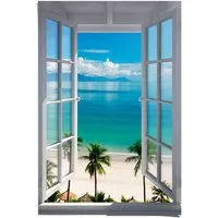 Reinders! Poster Fenster zum Strand, (1 St)