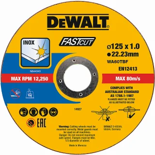 DEWALT High Performance Trennscheibe Inox 100er Eimer - DT20540-QZ