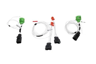 Original Kufatec Kabelbaum Kabel Adapter LED auf LED Facelift Rückleuchten Heckleuchten für Audi A3 8V