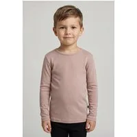 WHEAT Langarmshirt Wool T-Shirt L/S Alfie aus reiner Merinowolle