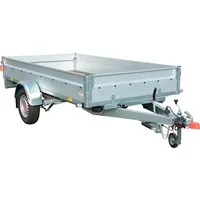 STEMA PKW-Anhänger BASIC ST 1000-25-13.1, max. 740 kg, inkl. Stützrad