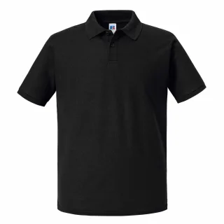 Russell - "Authentic Eco" Poloshirt für Herren (Schwarz)