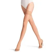 FALKE Halterlose Feinstrümpfe Matt Deluxe Stay-Ups mit dekorativer Zierspitze (1-Paar) mit dekorativer Zierspitze