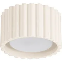 SOLLUX lighting Deckenleuchte Plafond Aura 1 Beige Gx53, Nicht enthalten