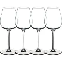Villeroy & Boch Weißweinglas Purismo Wine, Kristallglas, 4-tlg.