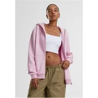 URBAN CLASSICS Hoodie Ladies Fluffy Zip Hoody