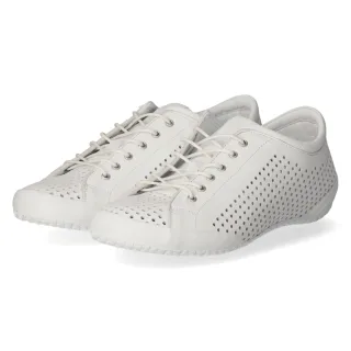 Andrea Conti Halbschuhe - Gr. 37 - Weiß - Glattleder