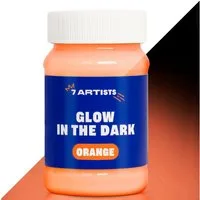 7 Artists Acrylfarbe 7 Artists Acrylfarbe Nachtleuchtend - Neon UV Farbe Wasserbasis 100 ml