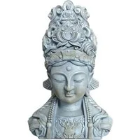 relaxdays Buddhafigur Buddha Büste 44 cm