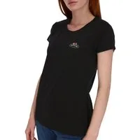 Fruit of the Loom Rundhalsshirt Damen T-Shirt mit Vintage-Logo