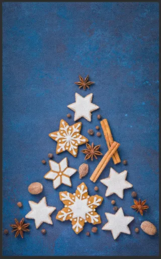 Fussmatte Weihnachtsbaum 7196 | Größe: 60 cm x 90 cm