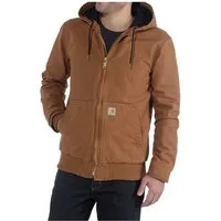Carhartt Sweatjacke Carhartt jacke Duck Active braun