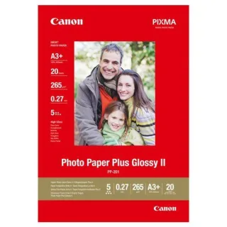 Canon PP-201 A 3+ 20 Blatt 265 g Photo Paper Plus Glossy II