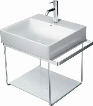 Duravit DuraSquare Metallkonsole Chrom Poliert 565x451x400 mm - 0031161000 31161000
