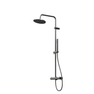 Steinberg Serie 340 Brauseset, Gunmetal gebürstet 340 2721 BGM