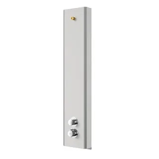 KWC Aquarotter Duschpaneel, F5, hydr., Edelstahl, Thermostat, f. Duschkopf, Spez.-Schr., 2030068003 2030068003