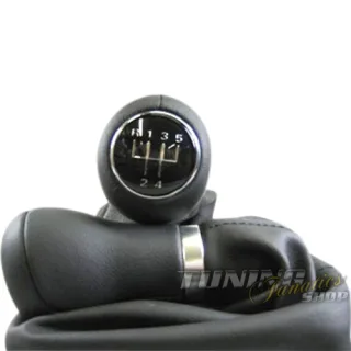 Original S-Line Leder Schaltknauf Schalthebel Knauf Alu Ring für Audi A3 S3 8L