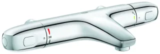 GROHE Thermostatarmatur Grohtherm 1000 34823_3 Wandmont. ohne Anschlüsse chrom, 34823003 34823003