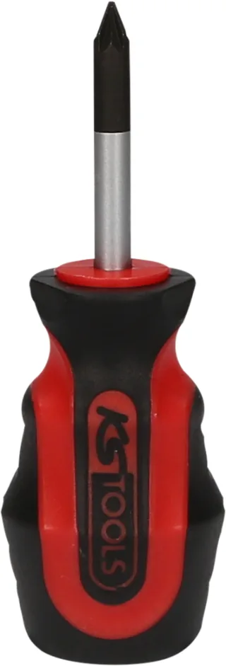 KS Tools ERGOTORQUEplus Schraubendreher, kurz, PZ - 159.1143
