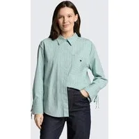 TOM TAILOR Langarmbluse Blusen & Shirts Oversize Hemdbluse mit Herz-Stickerei